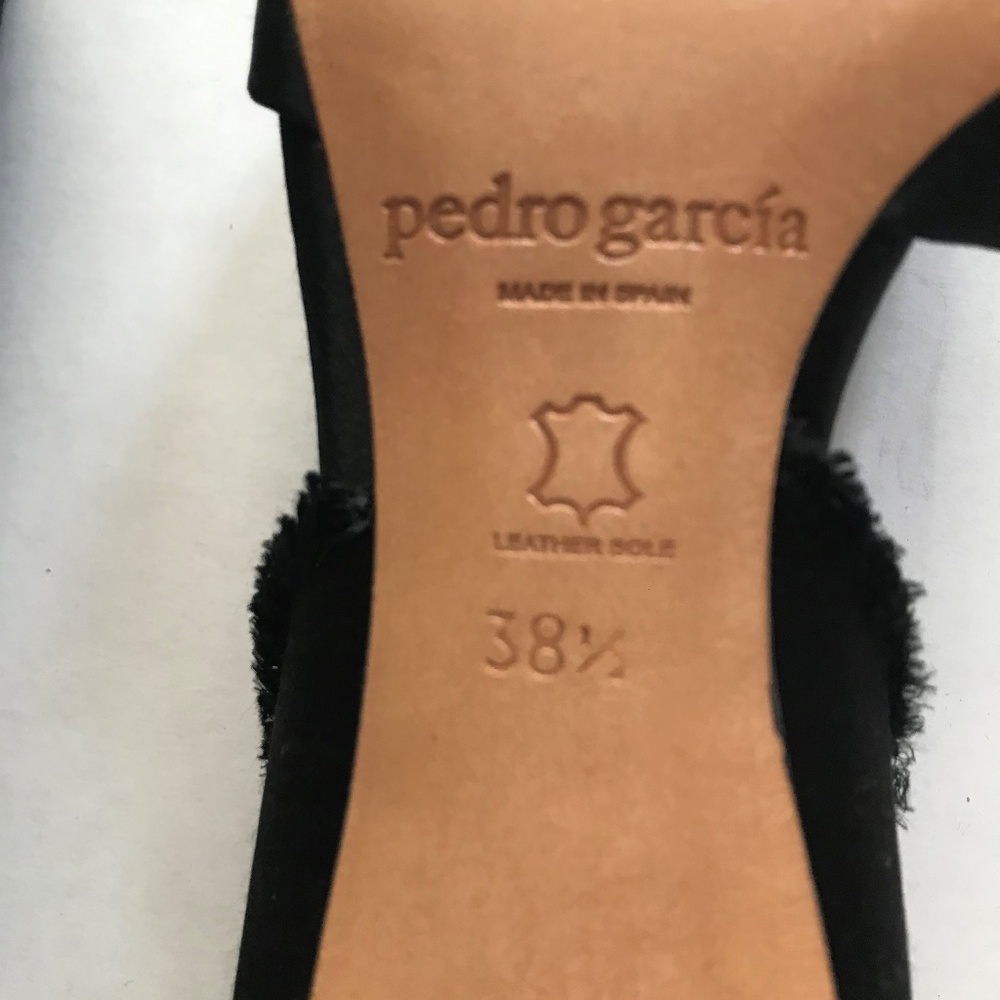 Pedro Garcia Black Damaris Heels - Picture 6 of 8